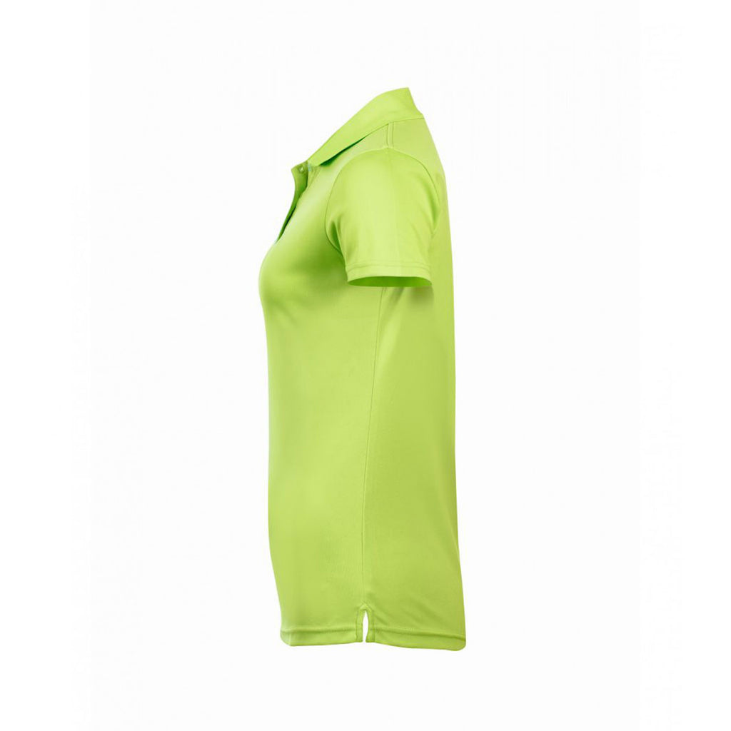 SOL'S Women's Apple Green Performer Pique Polo Shirt