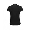 SOL'S Women's Black Performer Pique Polo Shirt