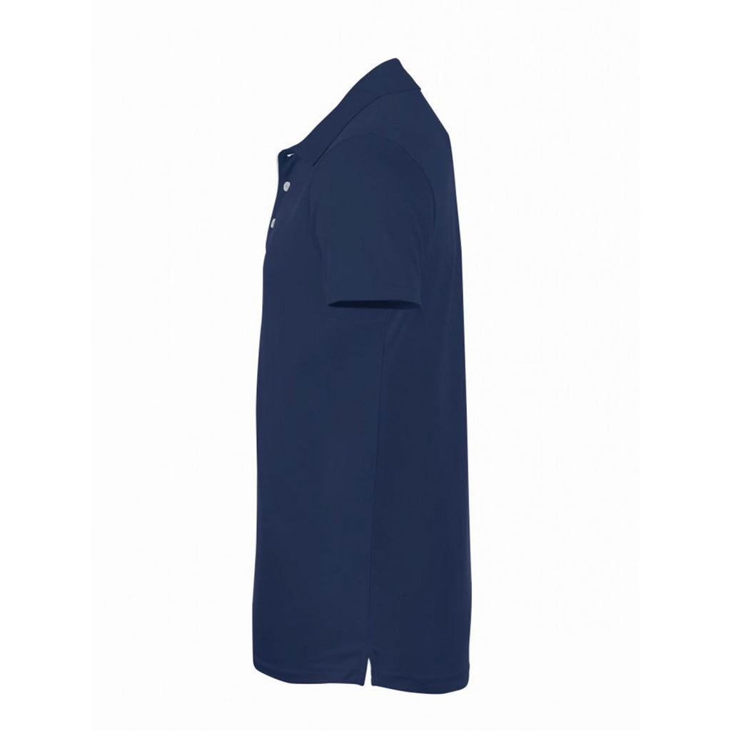 SOL'S Men's French Navy Performer Pique Polo Shirt