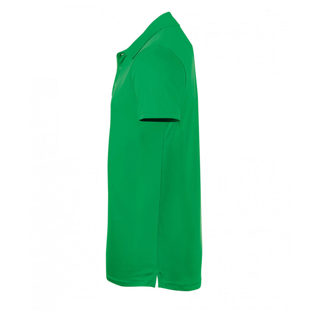 SOL'S Men's Kelly Green Performer Pique Polo Shirt