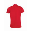 SOL'S Men's Red Performer Pique Polo Shirt