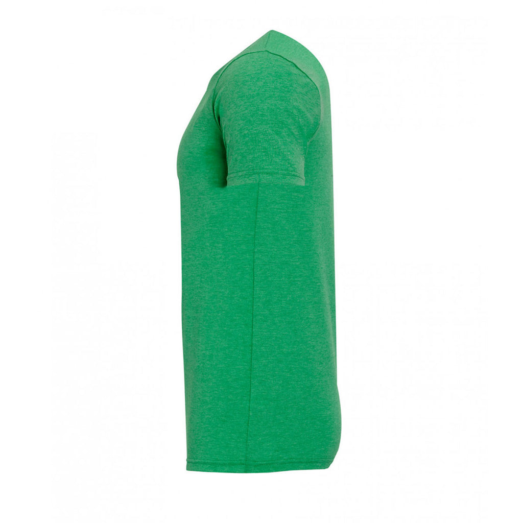 SOL'S Men's Heather Green Mixed T-Shirt
