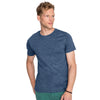 SOL'S Men's Heather Navy Mixed T-Shirt