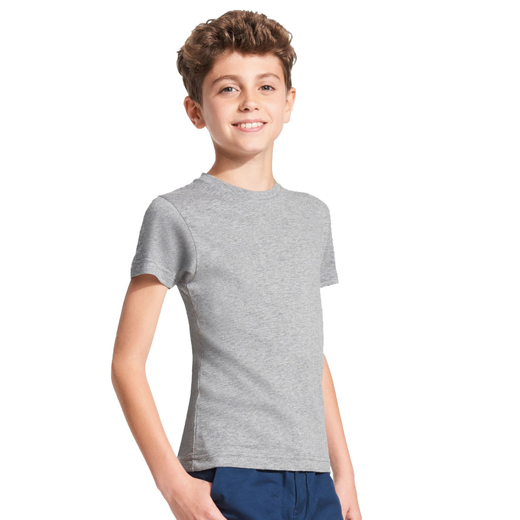SOL'S Youth Grey Marl Regent Fit T-Shirt