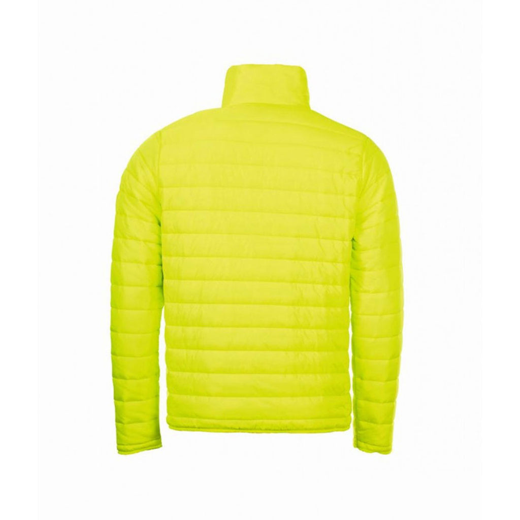 SOL'S Men's Neon Lime Ride Padded Jacket