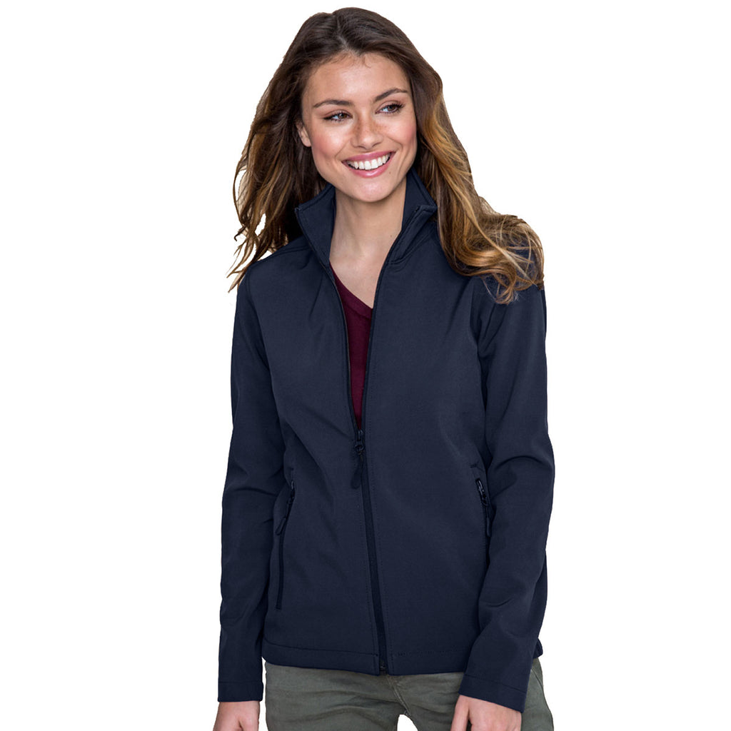 SOL'S Women's French Navy Race Soft Shell Jacket