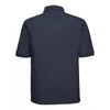 Russell Men's French Navy Heavy Duty Pique Polo Shirt