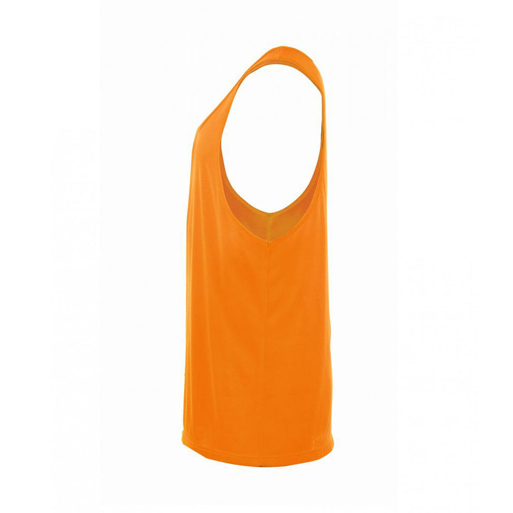SOL'S Unisex Neon Orange Jamaica Tank