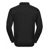 Russell Men's Black Heavy Duty Collar Sweatshirt