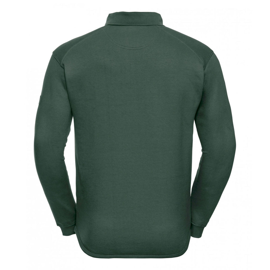 Russell Men's Bottle Heavy Duty Collar Sweatshirt