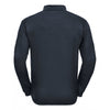 Russell Men's French Navy Heavy Duty Collar Sweatshirt
