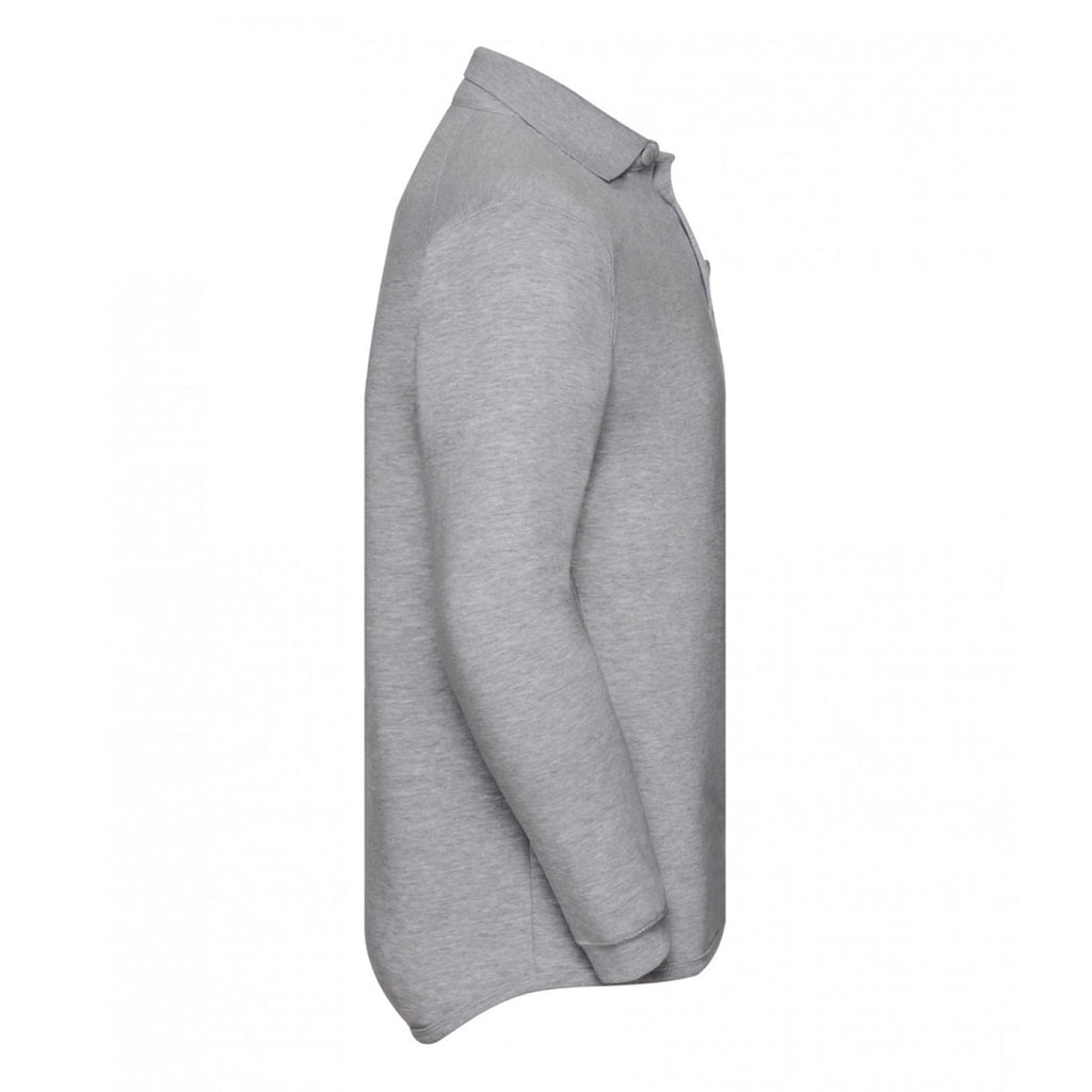 Russell Men's Light Oxford Heavy Duty Collar Sweatshirt