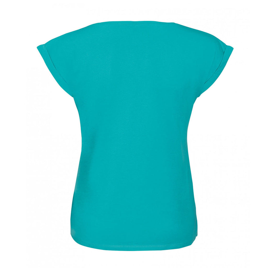 SOL'S Women's Caribbean Blue Melba T-Shirt
