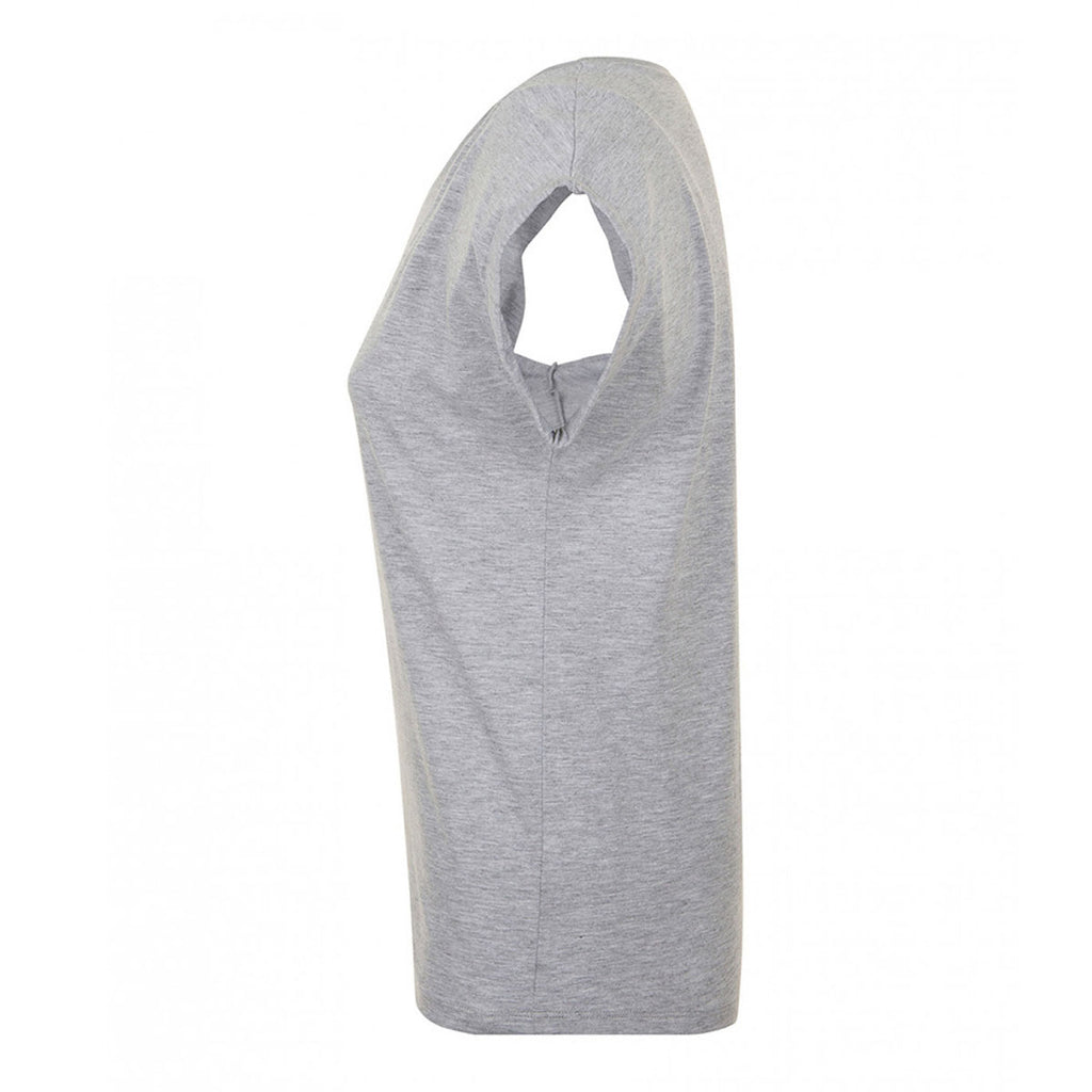 SOL'S Women's Grey Marl Melba T-Shirt
