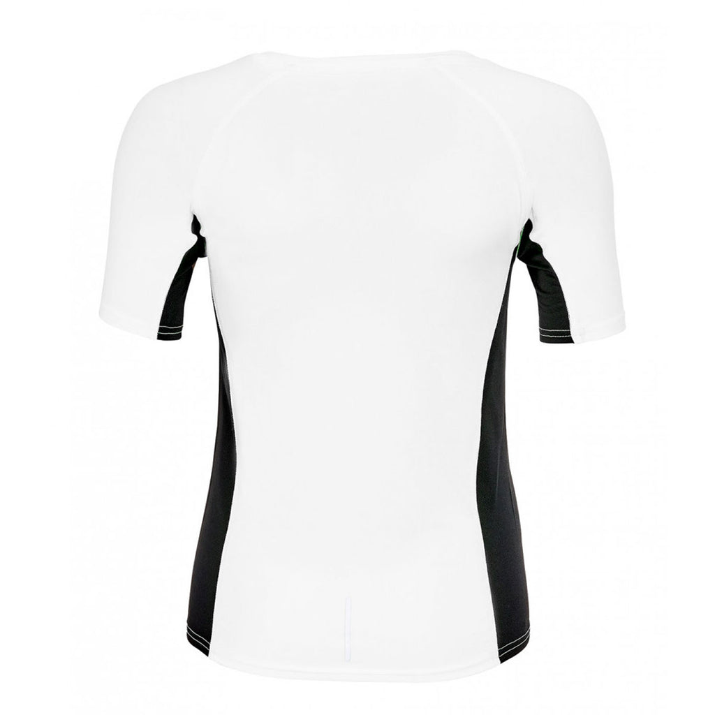 SOL'S Women's White Sydney Running T-Shirt