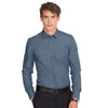 SOL'S Men's Heather Jeans Barnet Long Sleeve Heather Poplin Shirt