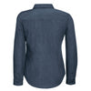 SOL'S Women's Heather Jeans Barnet Long Sleeve Heather Poplin Shirt