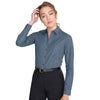 SOL'S Women's Heather Jeans Barnet Long Sleeve Heather Poplin Shirt