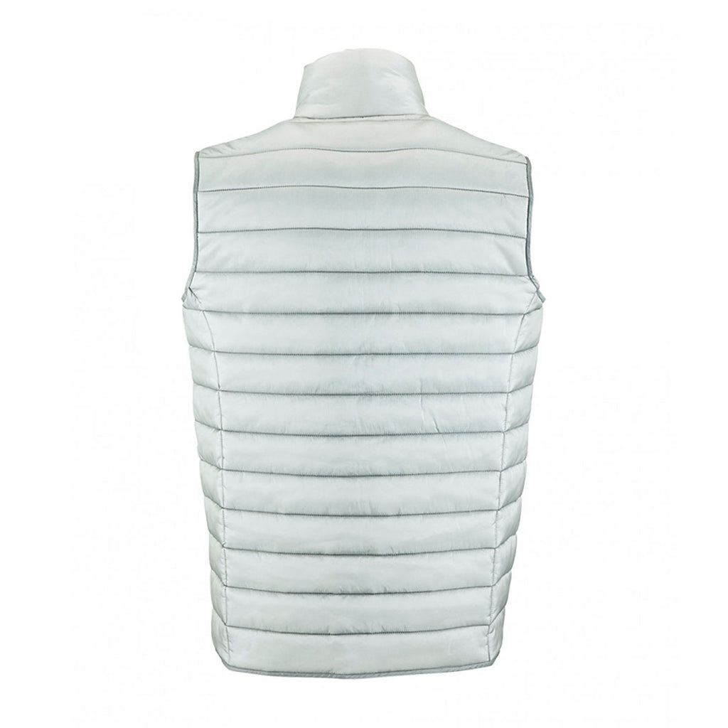 SOL'S Men's Metal Grey Wave Bodywarmer