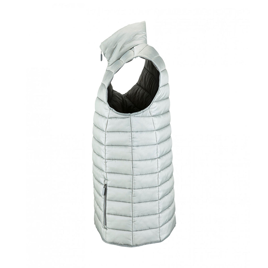 SOL'S Men's Metal Grey Wave Bodywarmer