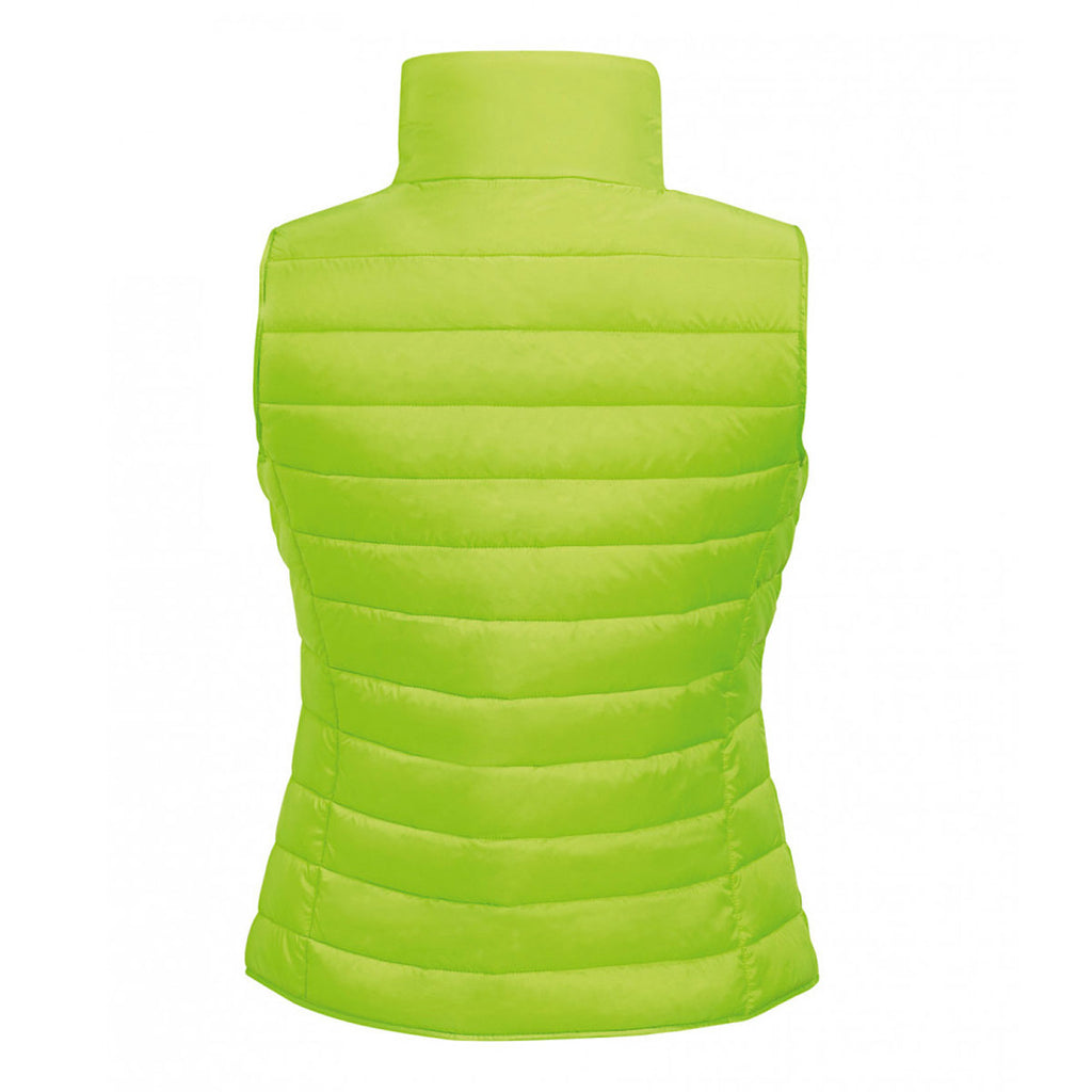SOL'S Women's Neon Lime Wave Bodywarmer