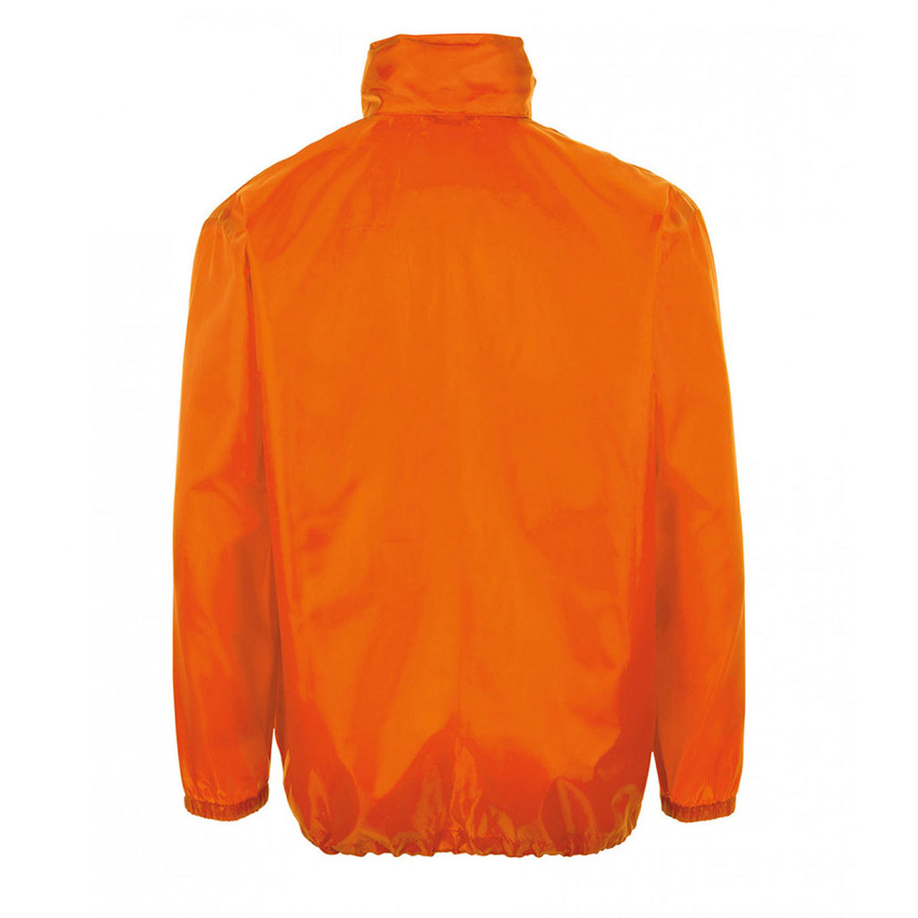 SOL'S Unisex Orange Shift Windbreaker Jacket