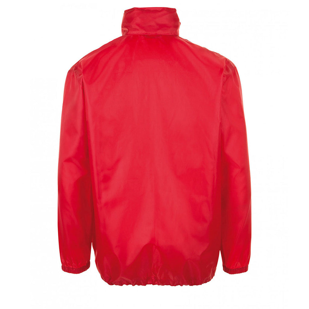 SOL'S Unisex Red Shift Windbreaker Jacket