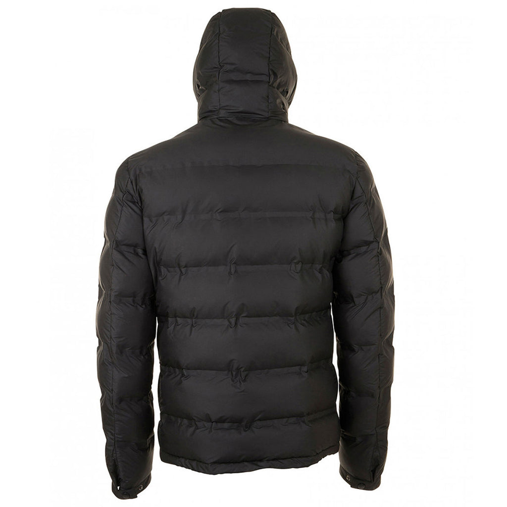 SOL'S Men's Black Ridley Padded Jacket