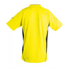 SOL'S Men's Lemon/Black Maracana 2 Contrast T-Shirt