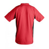 SOL'S Youth Red/Black Maracana 2 Contrast T-Shirt
