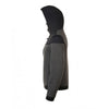 SOL'S Unisex Charcoal Marl/Black Voltage Hooded Jacket