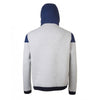 SOL'S Unisex Grey Marl/French Navy Voltage Hooded Jacket