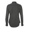 SOL'S Women's Dark Grey/White Becker Polka Dot Long Sleeve Poplin Shirt
