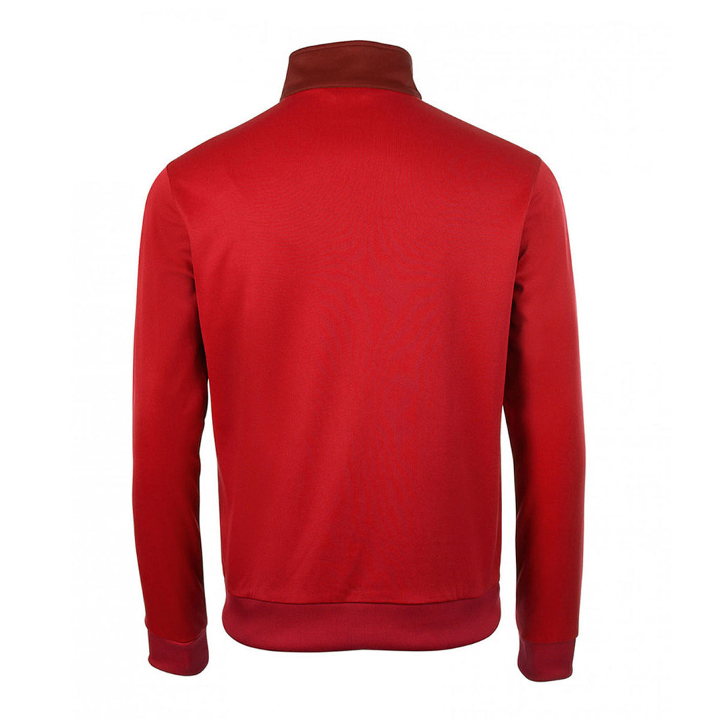 SOL'S Men's Red Monumental Full Zip Top