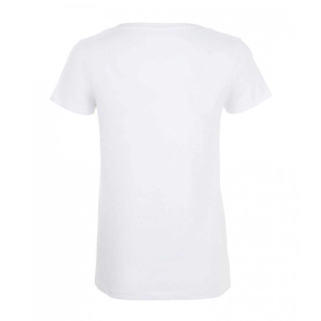 SOL'S Women's White Mia T-Shirt