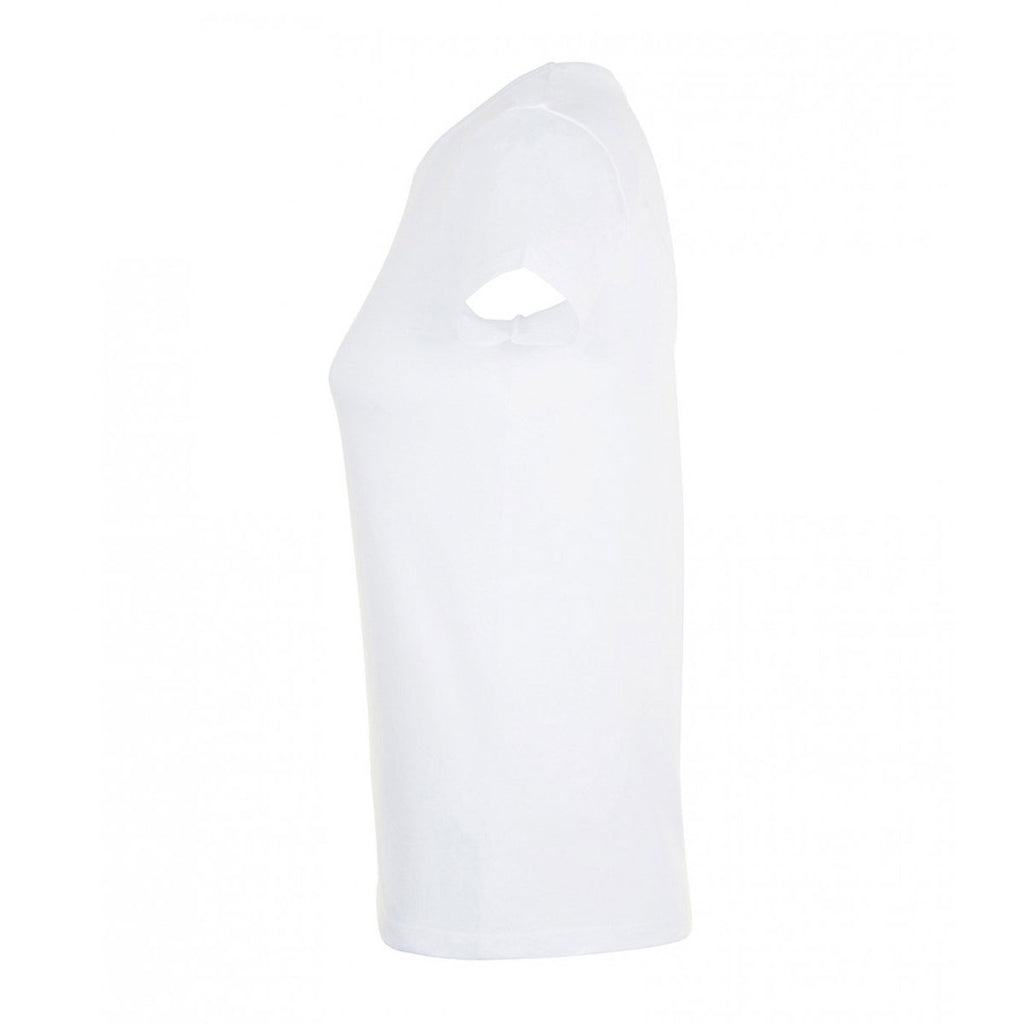 SOL'S Women's White Mia T-Shirt