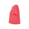 SOL'S Women's Neon Coral Maeva Beach Crop T-Shirt
