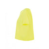 SOL'S Women's Neon Yellow Maeva Beach Crop T-Shirt