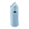 SOL'S Men's Sky Blue Phoenix Pique Polo Shirt