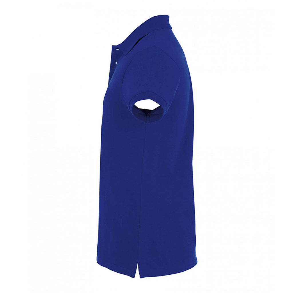 SOL'S Men's Ultramarine Phoenix Pique Polo Shirt