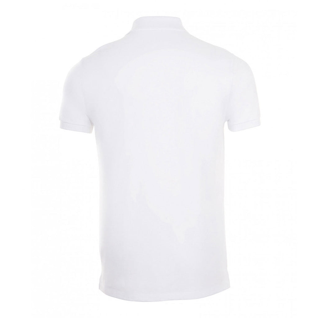 SOL'S Men's White Phoenix Pique Polo Shirt