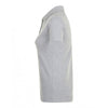 SOL'S Women's Grey Marl Phoenix Pique Polo Shirt