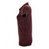 SOL'S Women's Heather Oxblood Phoenix Pique Polo Shirt