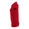 SOL'S Women's Red Phoenix Pique Polo Shirt