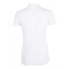 SOL'S Women's White Phoenix Pique Polo Shirt