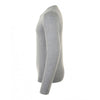 SOL'S Men's Grey Marl Glory V Neck Sweater