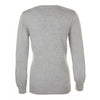 SOL'S Women's Grey Marl Glory V Neck Sweater