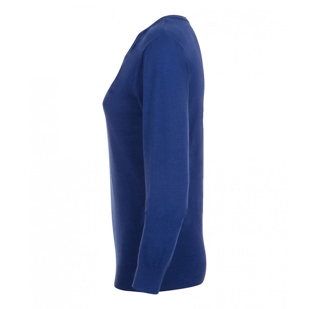 SOL'S Women's Ultramarine Glory V Neck Sweater