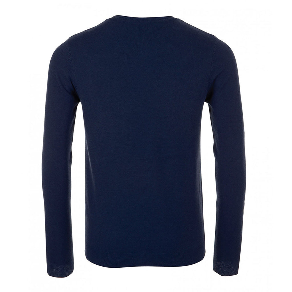 SOL'S Men's French Navy Ginger Crew Neck Sweater