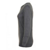 SOL'S Women's Charcoal Marl Ginger Crew Neck Sweater